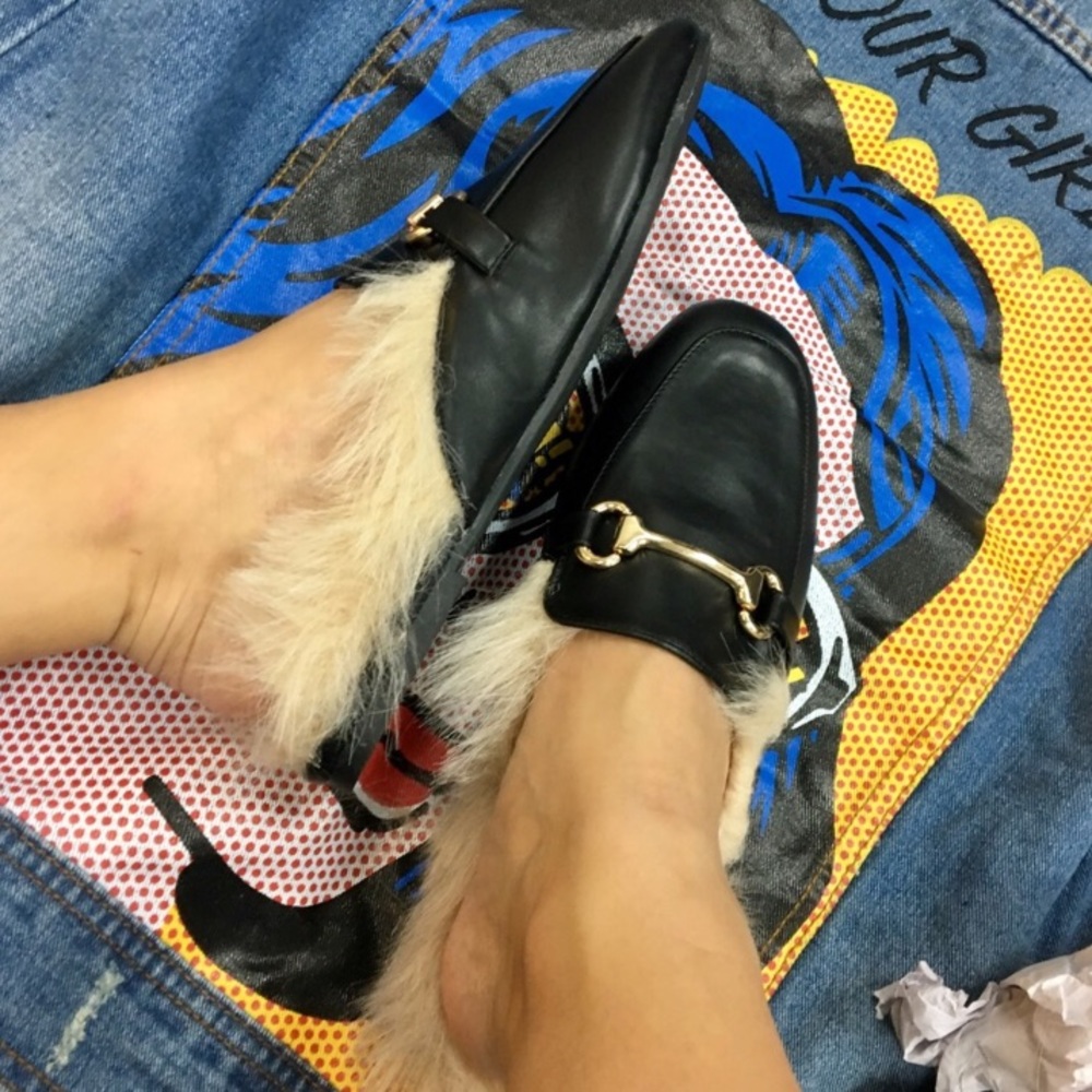 Tan fur Mule - Picture 5 of 5